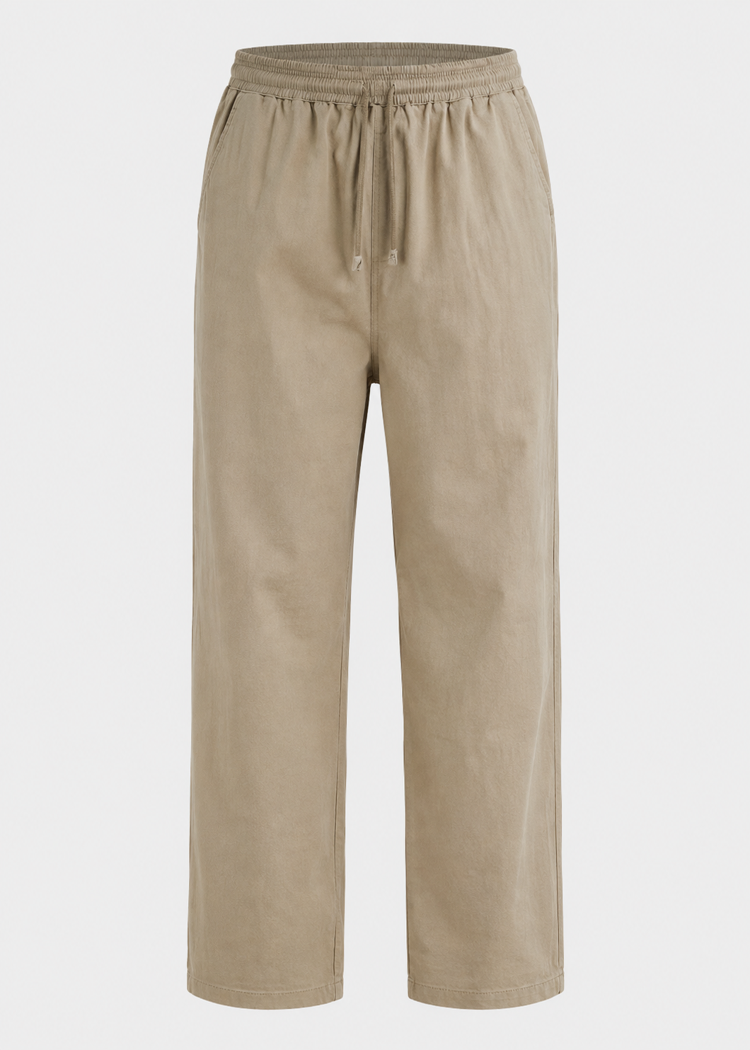 Men's Drawstring Trousers | Polyester | Lightweight Relaxed Fit Pants | Steven & Levon