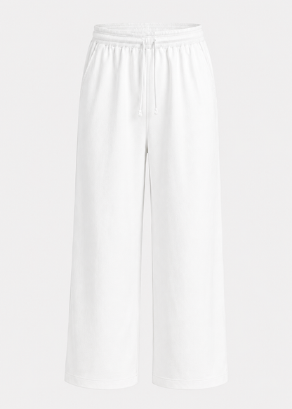 Men's Drawstring Trousers | Polyester | Lightweight Relaxed Fit Pants | Steven & Levon
