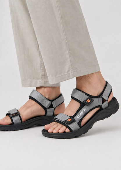 Men's Adjustable Sandals | Outdoor Sport Sandals | Men | Breathable Fabric | Steven & Levon