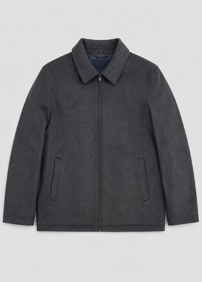 Men's Tailored Fit Jacket | Wool Blend Blazer | Men | Smart Casual Outerwear | Steven & Levon