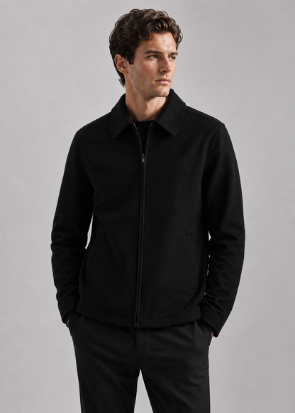 Men's Tailored Fit Jacket | Wool Blend Blazer | Men | Smart Casual Outerwear | Steven & Levon