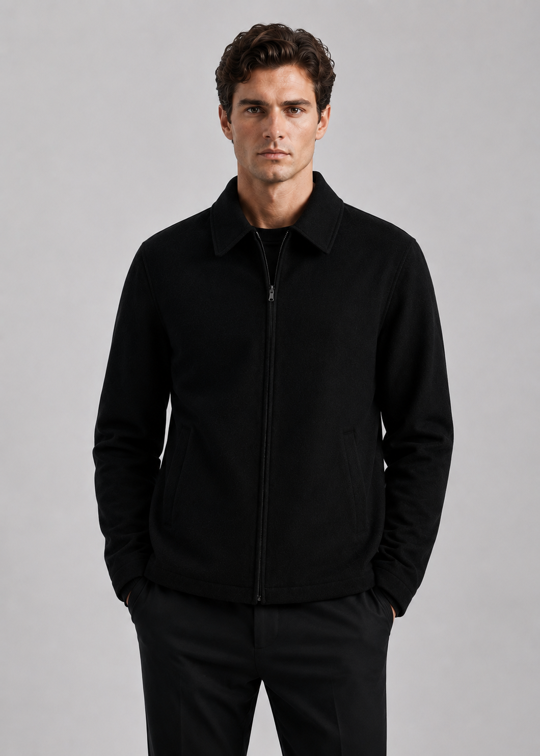 Men's Tailored Fit Jacket | Wool Blend Blazer | Men | Smart Casual Outerwear | Steven & Levon
