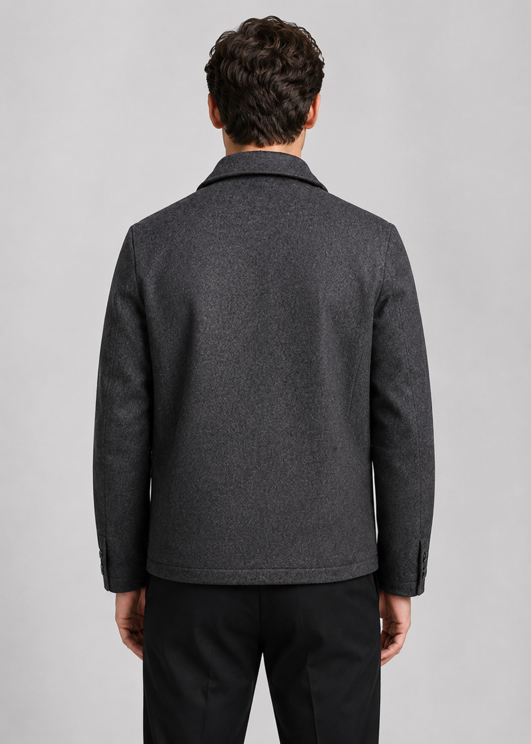 Men's Tailored Fit Jacket | Wool Blend Blazer | Men | Smart Casual Outerwear | Steven & Levon