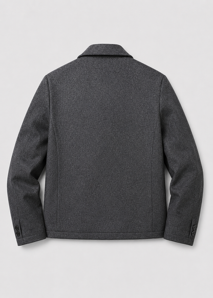 Men's Tailored Fit Jacket | Wool Blend Blazer | Men | Smart Casual Outerwear | Steven & Levon
