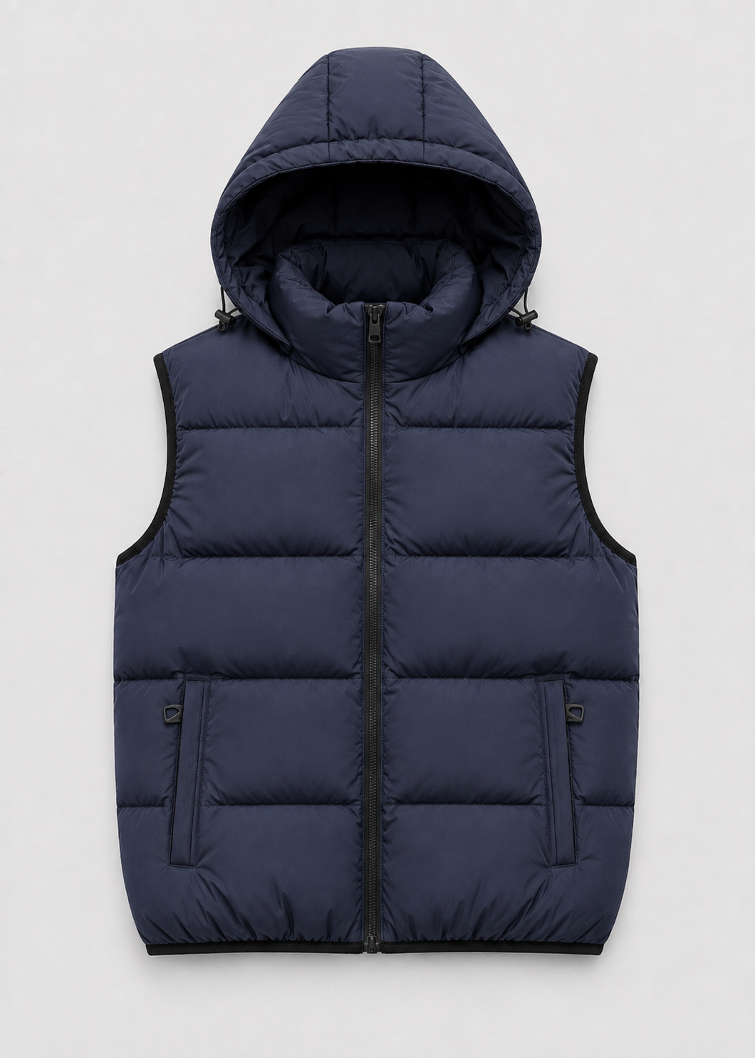 Men's Padded Hooded Bodywarmer | Quilted Gilet | Lightweight | Warm Insulated | Steven & Levon