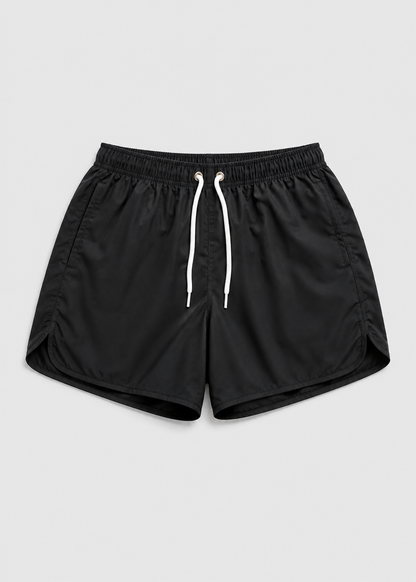 Men’s Quick Dry Swim Shorts | Polyester Drawstring Beach Trunks | Lightweight Summer Swimwear | Steven & Levon