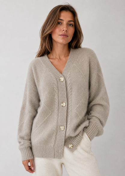 Women's Comfortable Open Front Cardigan | Soft Knit | Relaxed Fit | Everyday Layering | Steven & Levon