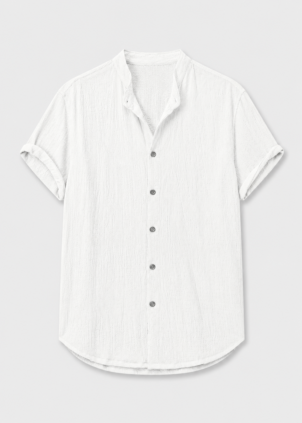 Men's Linen Short Sleeve V-Neck Shirt | Men | Breathable Lightweight | Casual Summer Beach Top | Steven & Levon