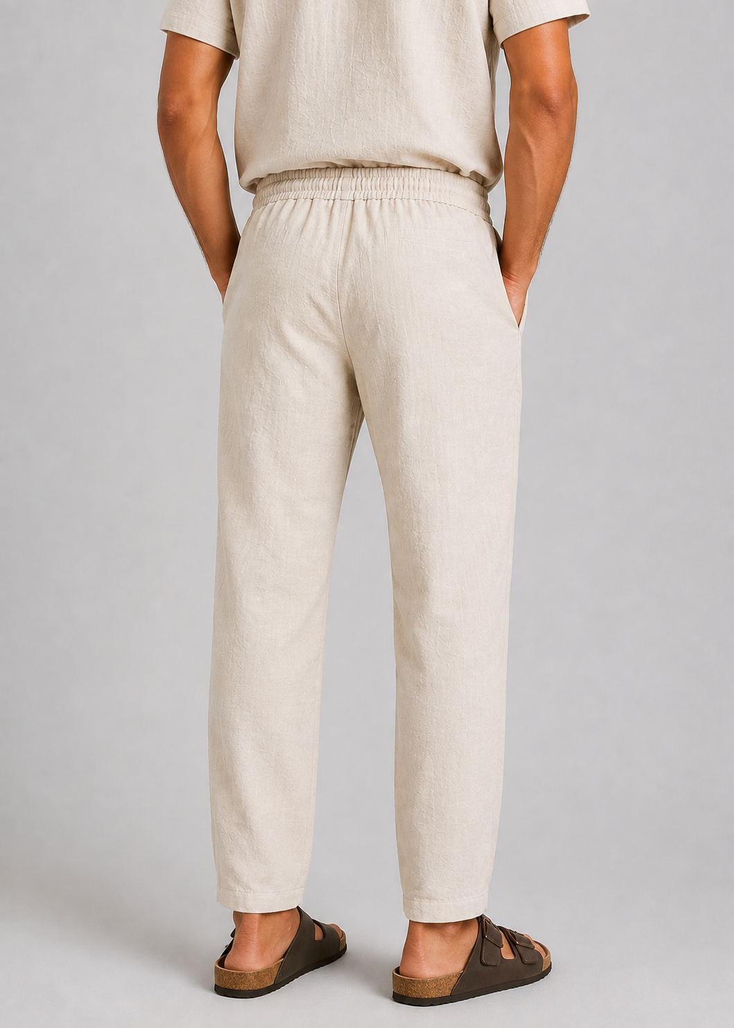 Men's Linen Summer 2-Piece Set | Men's Co-Ord | Breathable Outfit | Steven & Levon