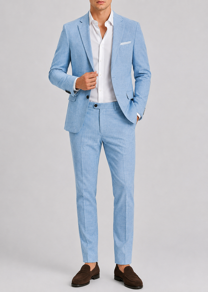 Men's Wedding Suit | 2 Piece Tailored Suit | Formal Occasion Wear | Steven & Levon