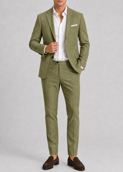 Men's Wedding Suit | 2 Piece Tailored Suit | Formal Occasion Wear | Steven & Levon