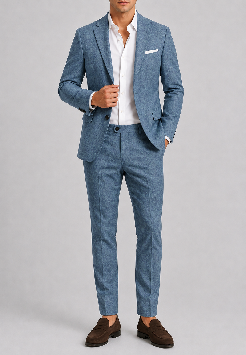 Men's Wedding Suit | 2 Piece Tailored Suit | Formal Occasion Wear | Steven & Levon