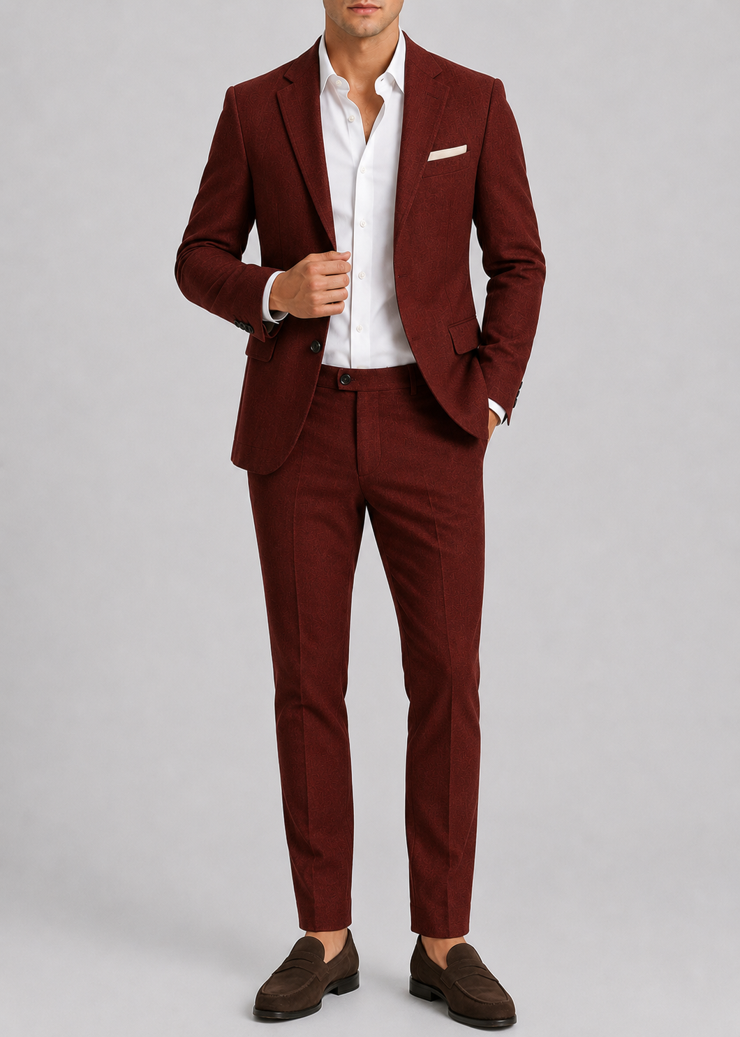 Men's Wedding Suit | 2 Piece Tailored Suit | Formal Occasion Wear | Steven & Levon