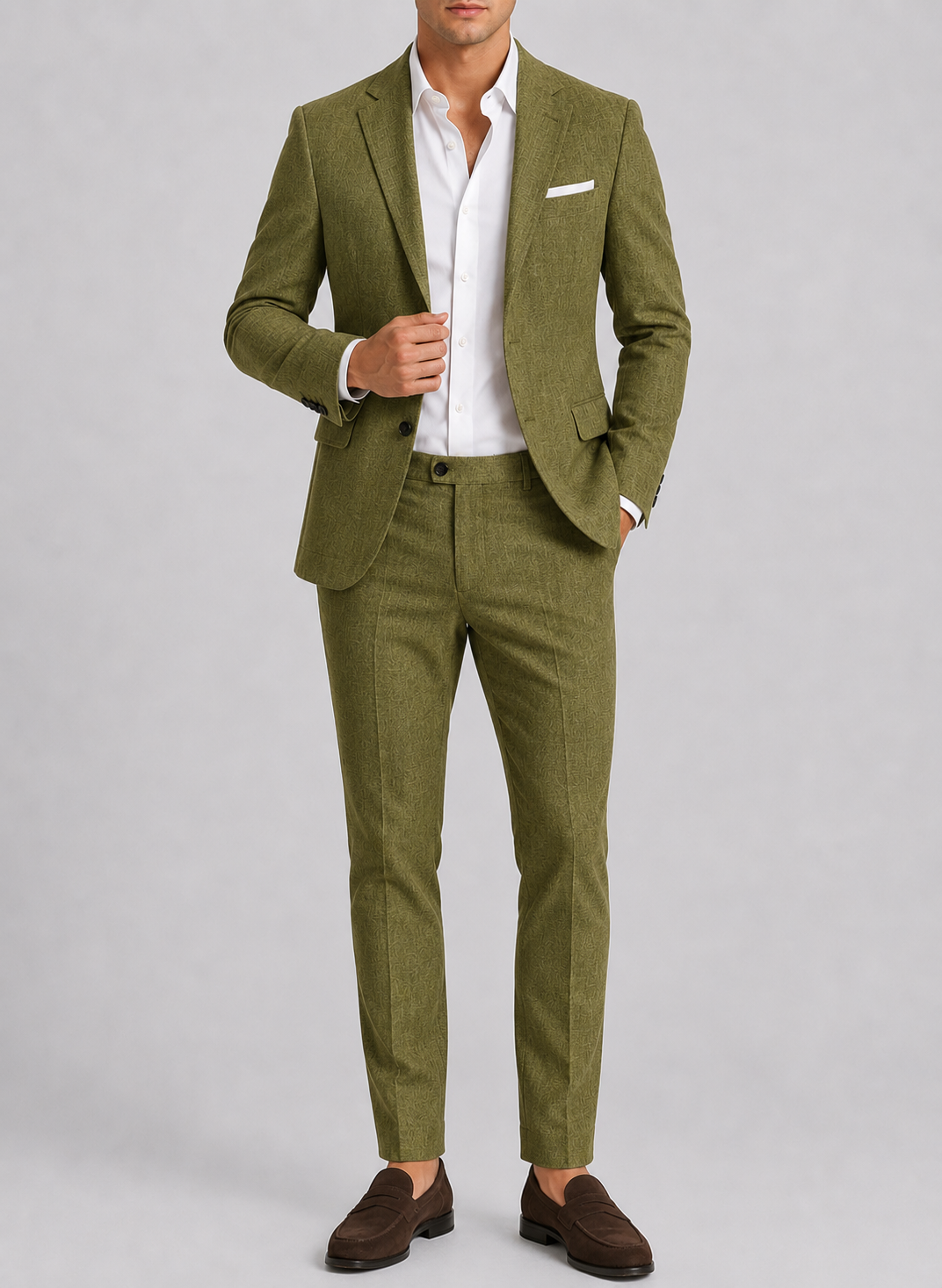 Men's Wedding Suit | 2 Piece Tailored Suit | Formal Occasion Wear | Steven & Levon