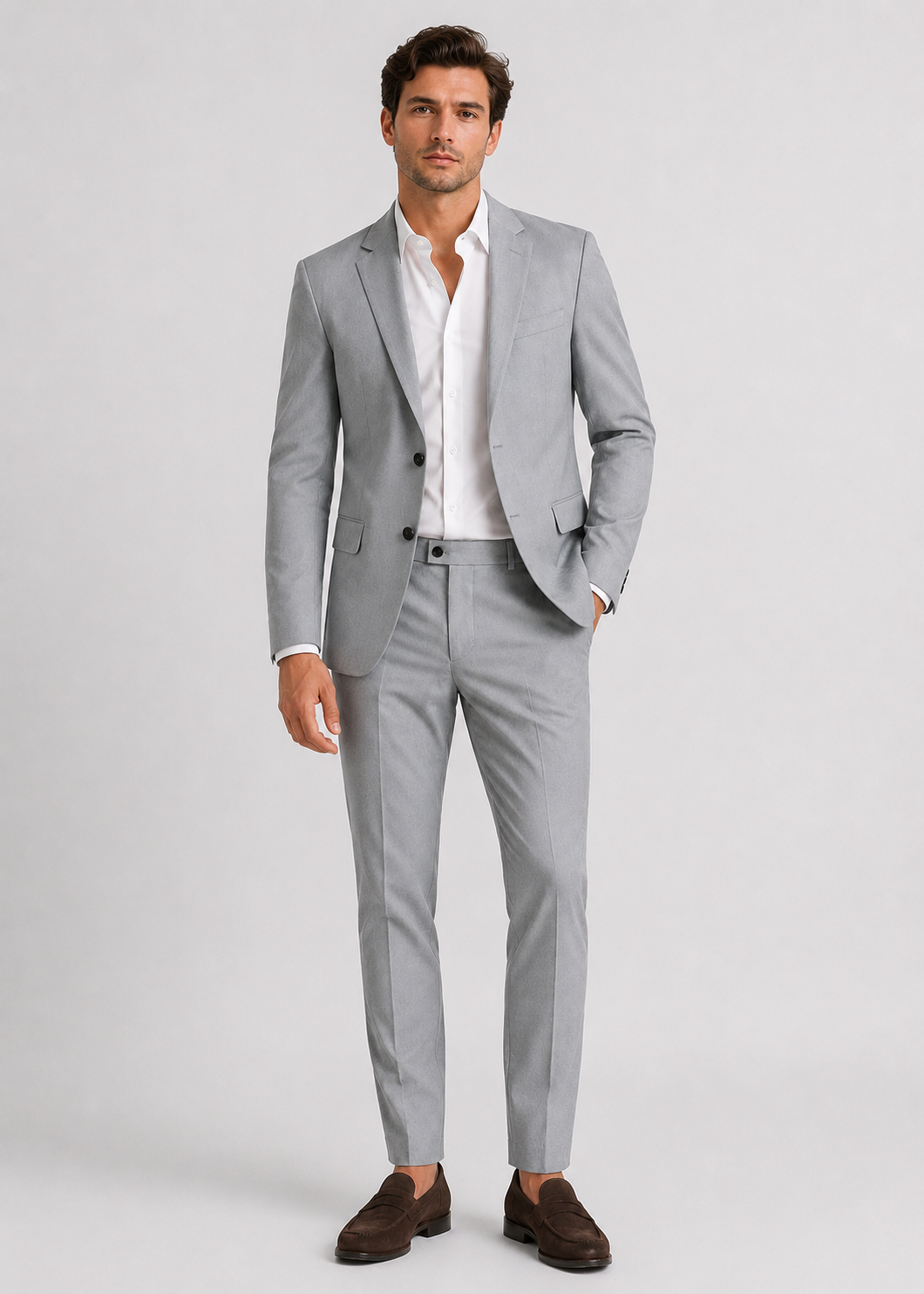 Men's Wedding Suit | 2 Piece Tailored Suit | Formal Occasion Wear | Steven & Levon