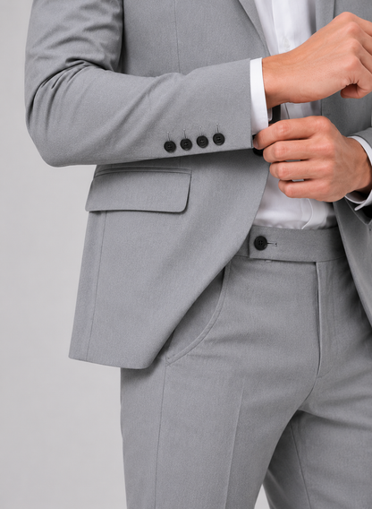 Men's Wedding Suit | 2 Piece Tailored Suit | Formal Occasion Wear | Steven & Levon