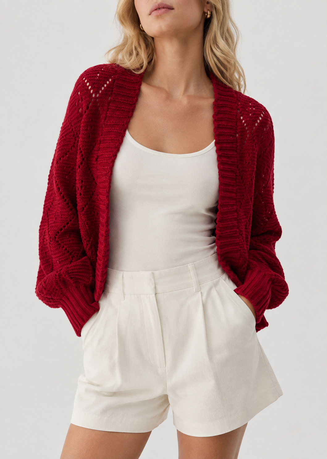 Premium Knit Cardigan | Women | Button Front | Faux Cashmere | Versatile Casual Wear | Steven & Levon