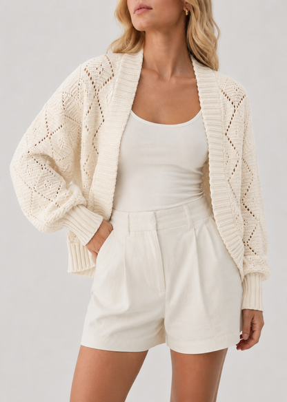 Premium Knit Cardigan | Women | Button Front | Faux Cashmere | Versatile Casual Wear | Steven & Levon
