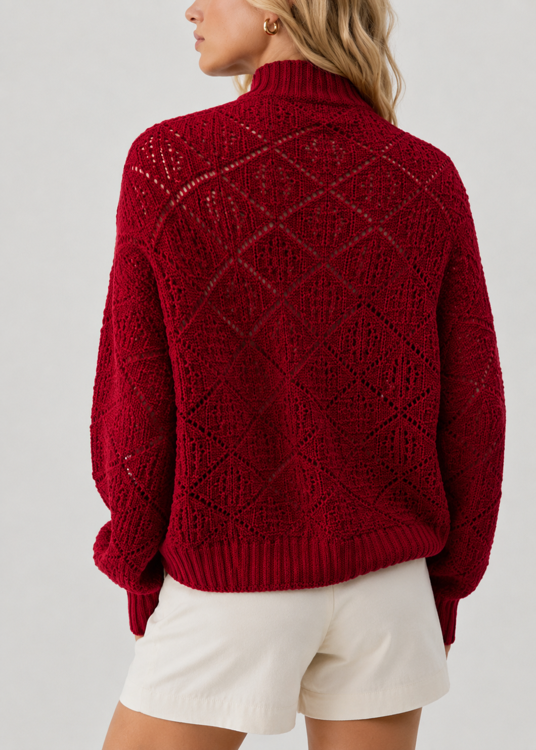Premium Knit Cardigan | Women | Button Front | Faux Cashmere | Versatile Casual Wear | Steven & Levon