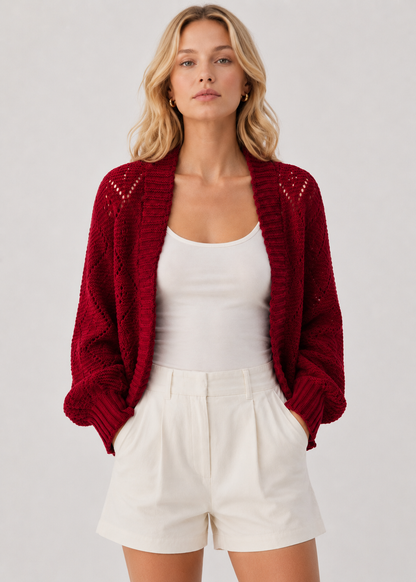 Premium Knit Cardigan | Women | Button Front | Faux Cashmere | Versatile Casual Wear | Steven & Levon