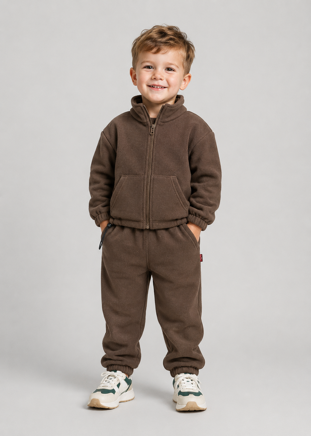 Kids Winter Clothing Set | Unisex | Fleece Coat & Pants | 2-Piece Warm Outfit | Steven & Levon