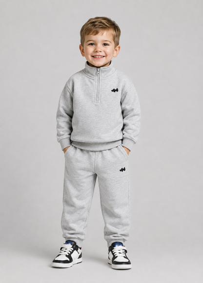 Caden | Kids Thermal Tracksuit Set | Unisex | Padded Fleece | Sweatshirt & Pants | Winter Wear | Steven & L