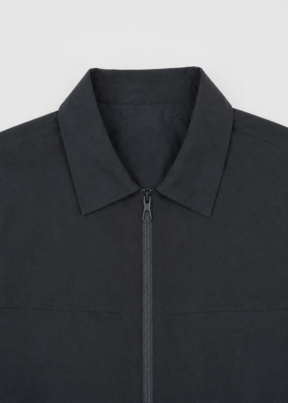 Men's Classic Harrington Jacket | Zip Front | Lightweight Nylon | Stand Collar | Steven & Levon