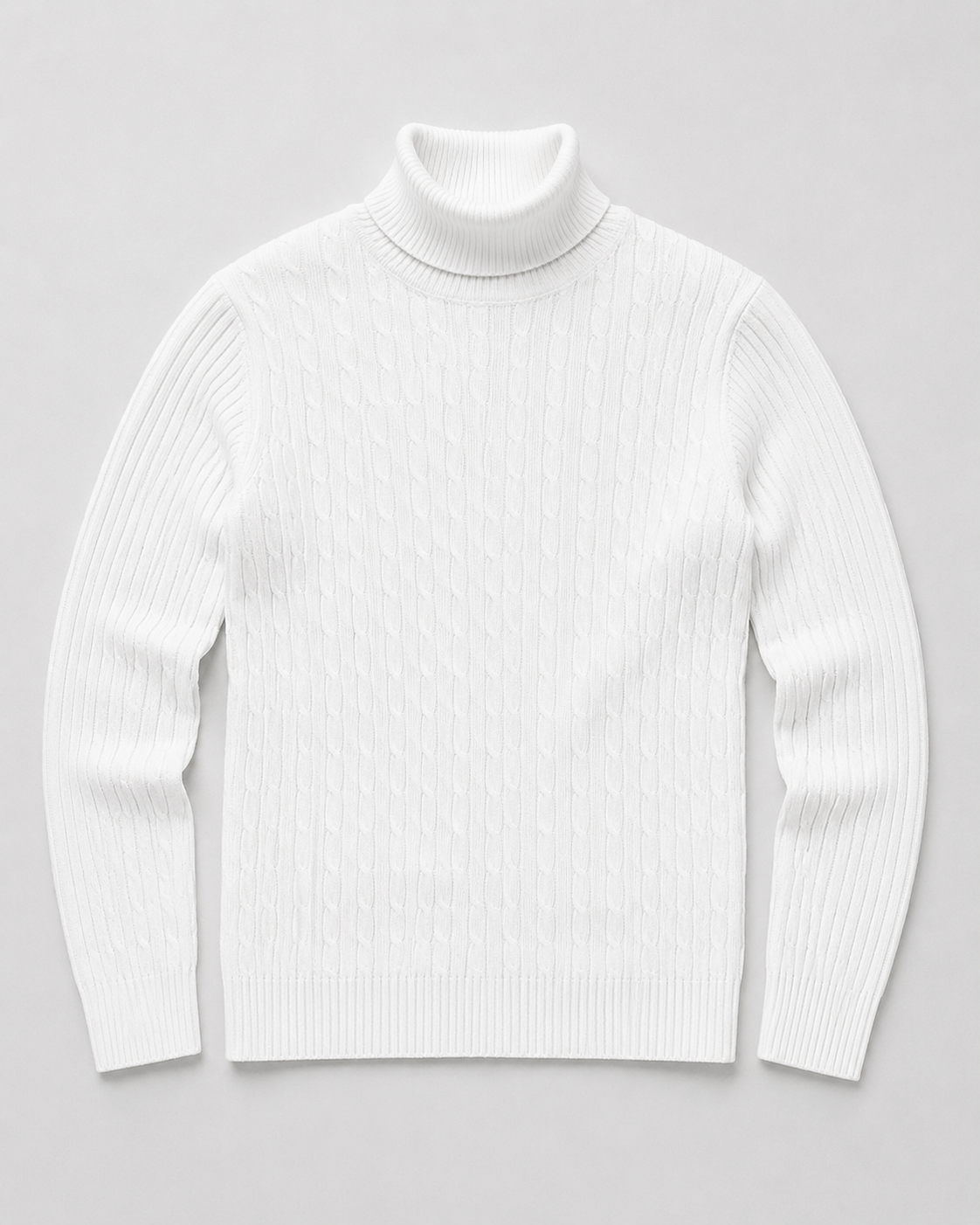 Heidi Men's Turtleneck Sweater | Slim Fit Warm Winter Knit Pullover