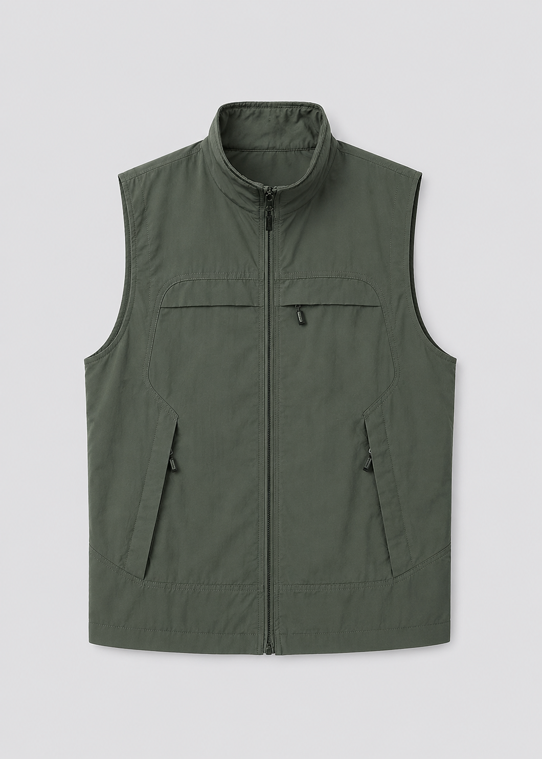 Men's Lightweight Bodywarmer | Nylon Insulated Zip Gilet | Warm Outdoor | Steven & Levon