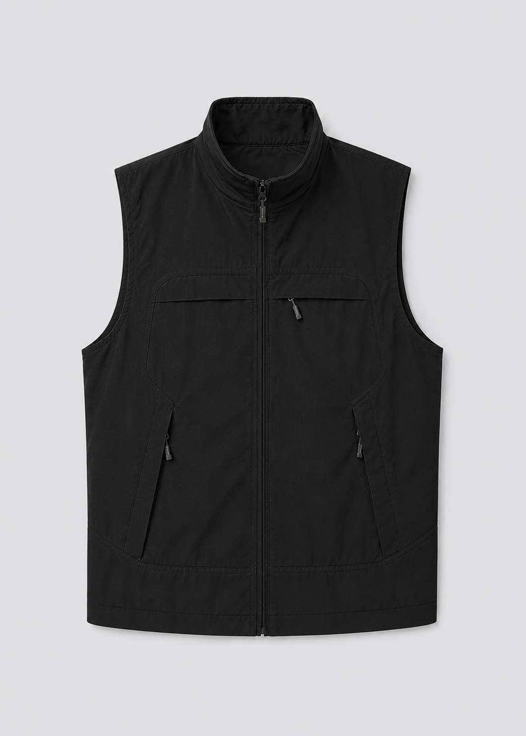 Men's Lightweight Bodywarmer | Nylon Insulated Zip Gilet | Warm Outdoor | Steven & Levon
