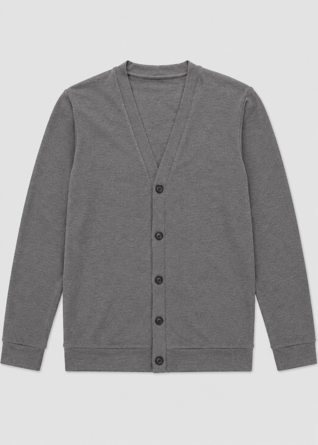 V-Neck Button Cardigan | Men's Spandex Fabric | Slim Fit Casual Long Sleeve Sweater | Steven & Levon