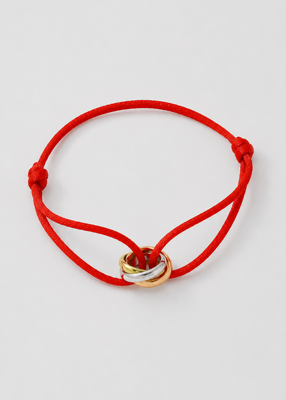 Cord Bracelet | Men | Gold & Silver Finish | Adjustable Cord Bracelet | Steven & Levon