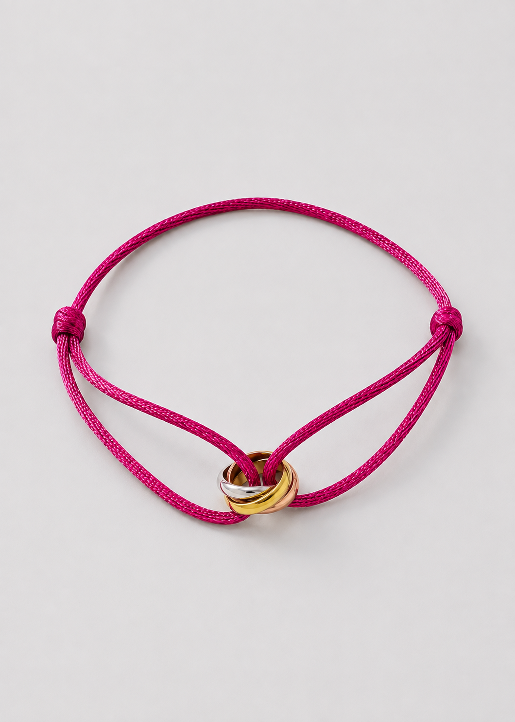 Cord Bracelet | Men | Gold & Silver Finish | Adjustable Cord Bracelet | Steven & Levon