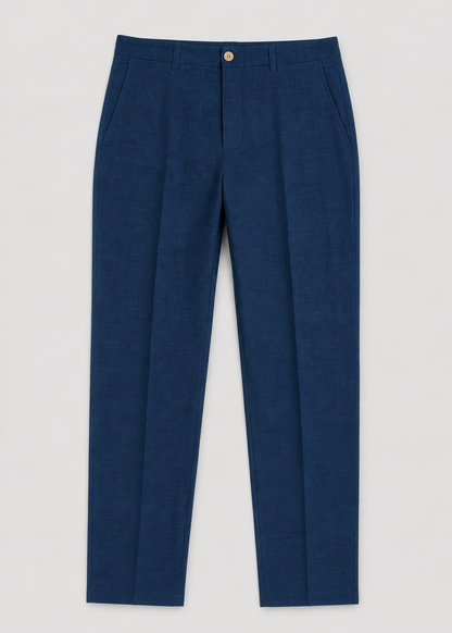 Men's Summer Casual Trousers | Cotton Linen | Relaxed Fit | Everyday Comfort | Steven & Levon