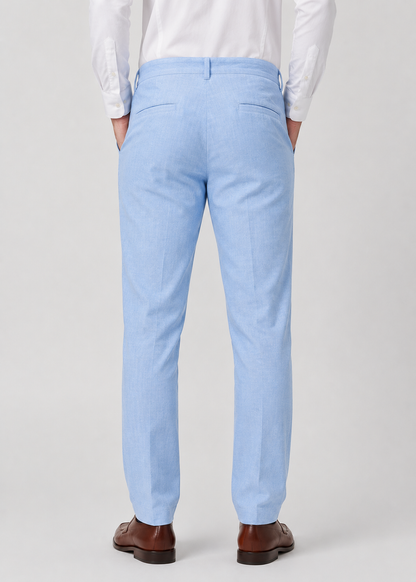 Men's Summer Casual Trousers | Cotton Linen | Relaxed Fit | Everyday Comfort | Steven & Levon