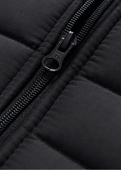 Men's Casual Bodywarmer Vest | Quilted Gilet | Zip Front | Lightweight Warm | Steven & Levon