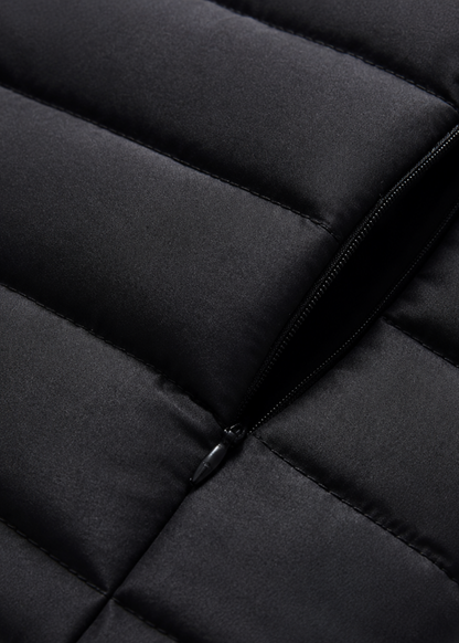 Men's Casual Bodywarmer Vest | Quilted Gilet | Zip Front | Lightweight Warm | Steven & Levon