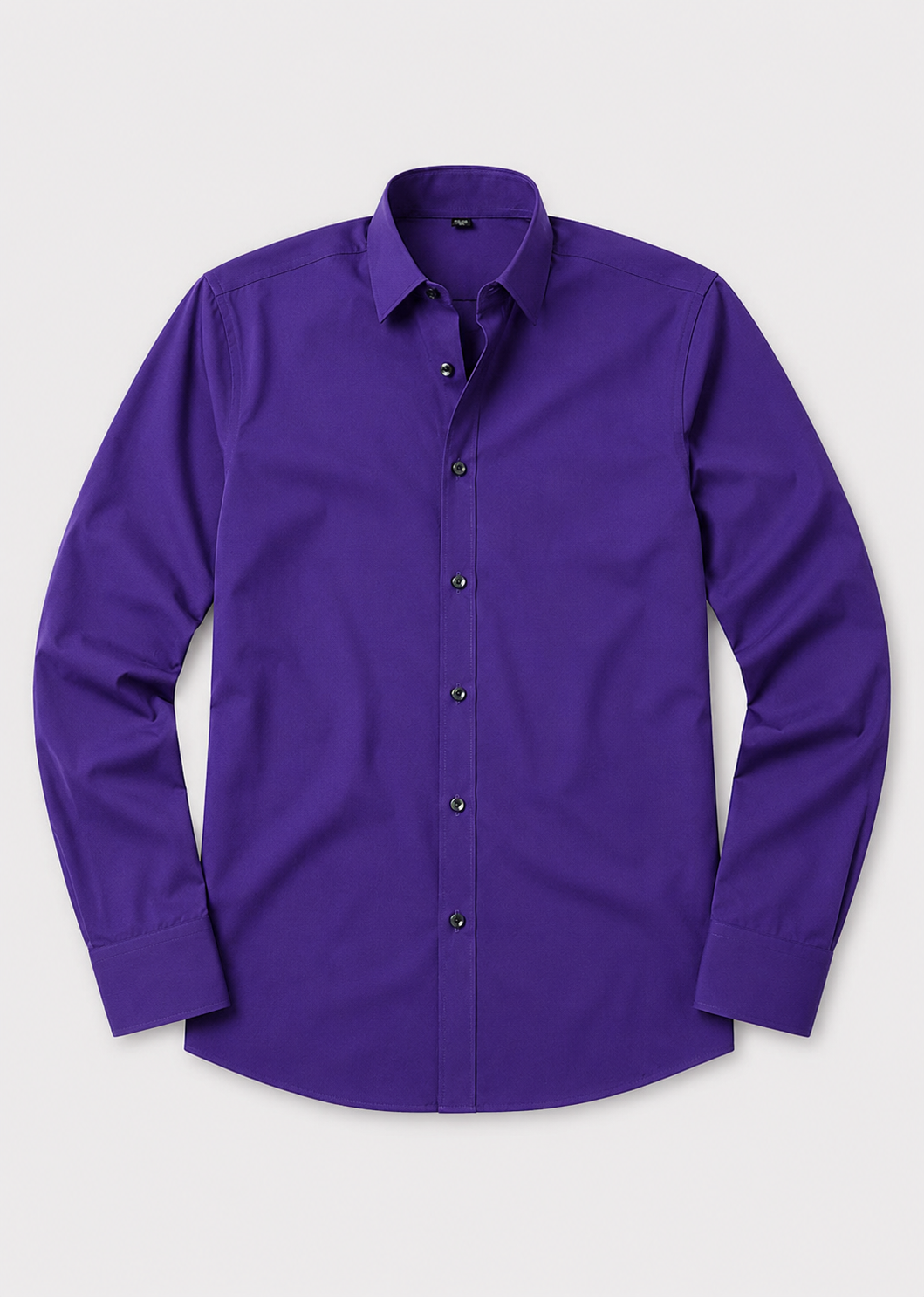 Men's Slim Fit White Dress Shirt | Formal Shirt | Men | Cotton Blend | Button-Down Wear | Steven & Levon