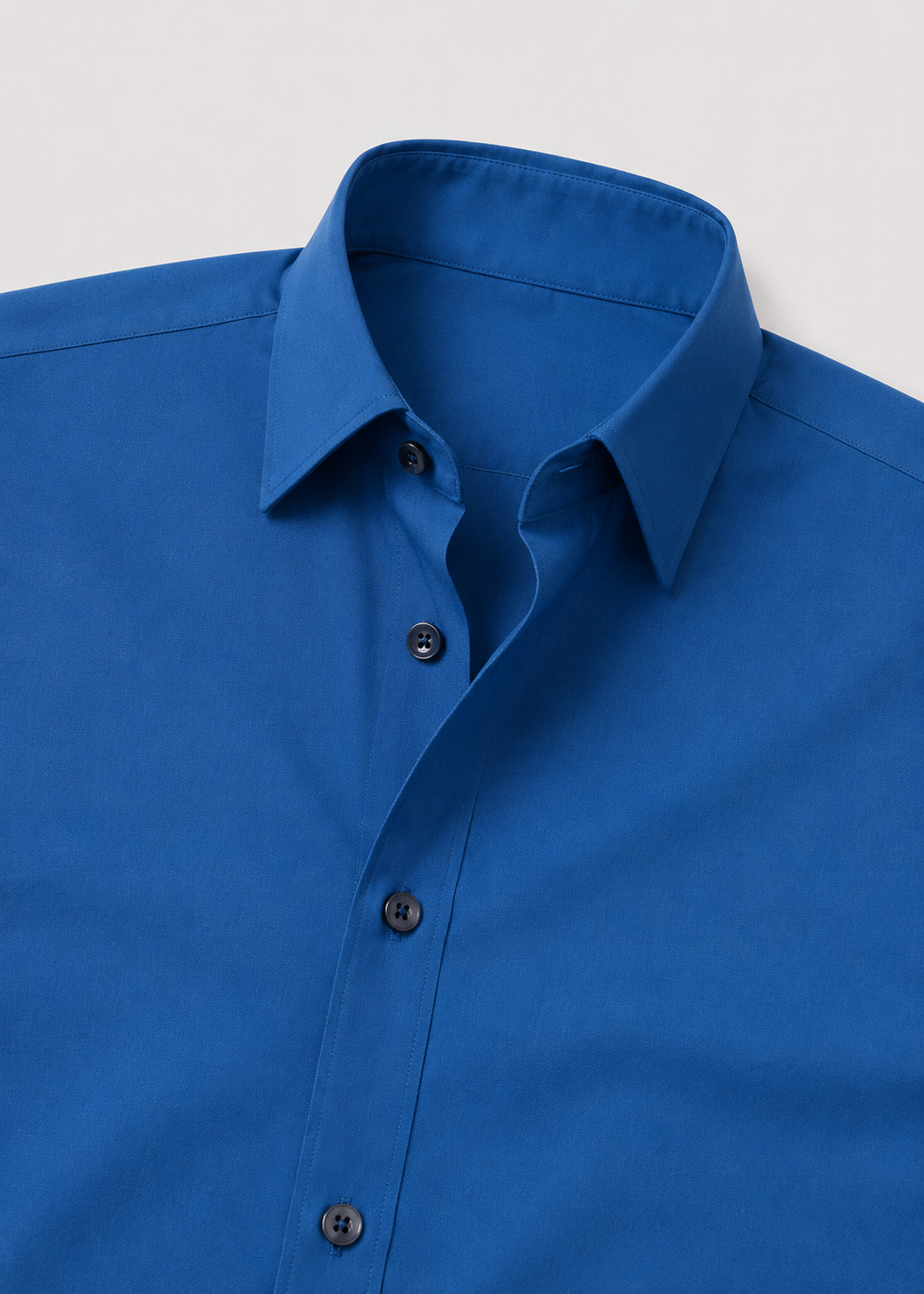 Men's Slim Fit White Dress Shirt | Formal Shirt | Men | Cotton Blend | Button-Down Wear | Steven & Levon