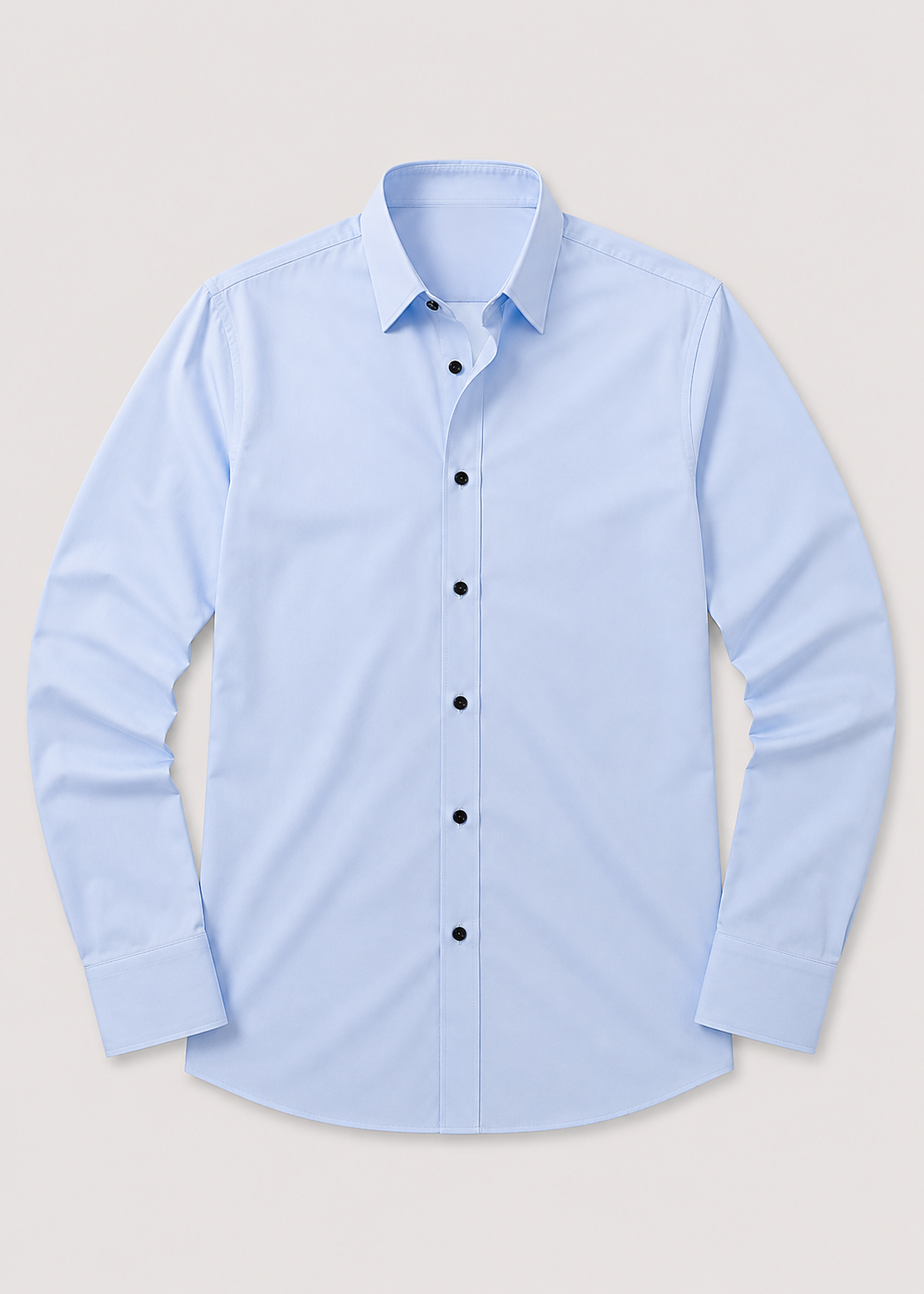Men's Slim Fit White Dress Shirt | Formal Shirt | Men | Cotton Blend | Button-Down Wear | Steven & Levon