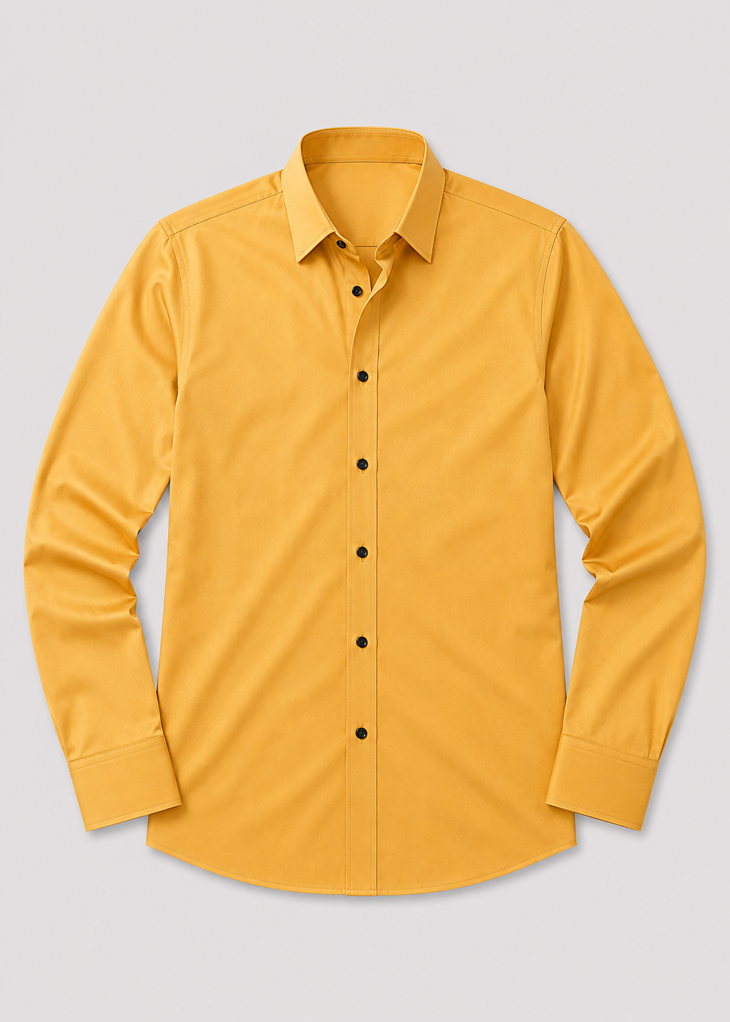 Men's Slim Fit White Dress Shirt | Formal Shirt | Men | Cotton Blend | Button-Down Wear | Steven & Levon