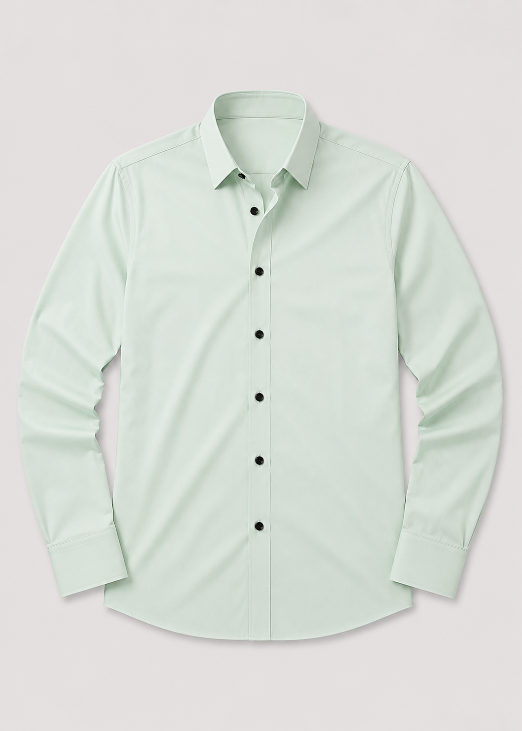 Men's Slim Fit White Dress Shirt | Formal Shirt | Men | Cotton Blend | Button-Down Wear | Steven & Levon
