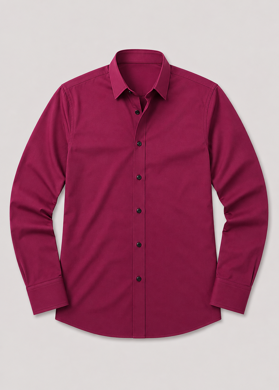 Men's Slim Fit White Dress Shirt | Formal Shirt | Men | Cotton Blend | Button-Down Wear | Steven & Levon