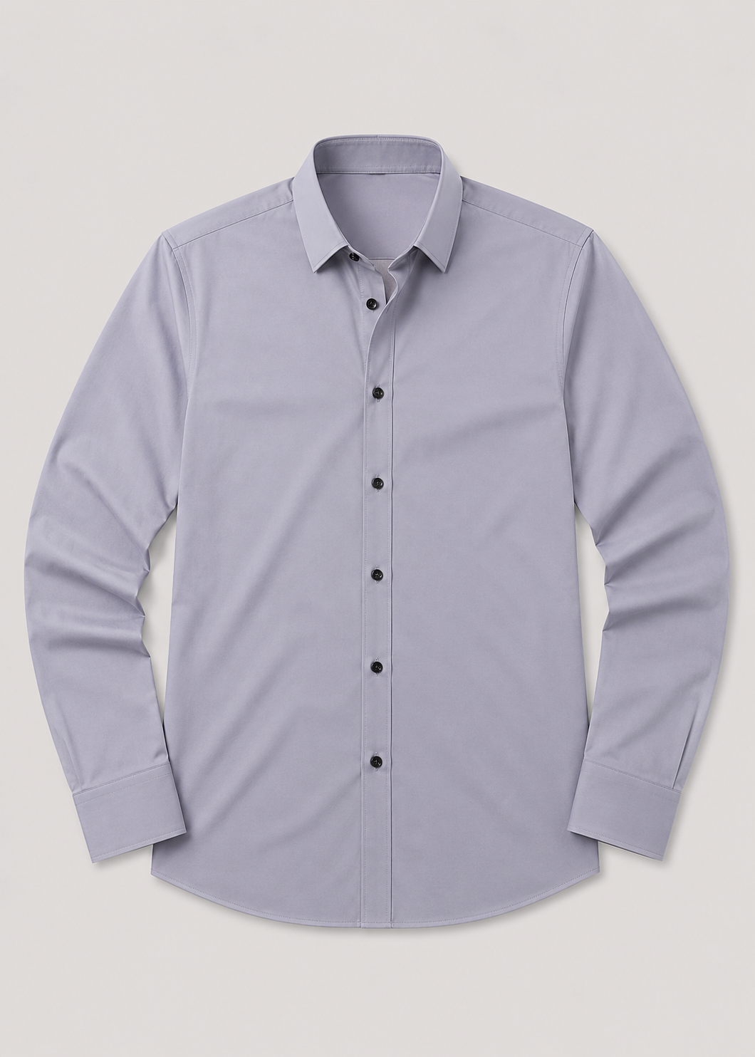 Men's Slim Fit White Dress Shirt | Formal Shirt | Men | Cotton Blend | Button-Down Wear | Steven & Levon