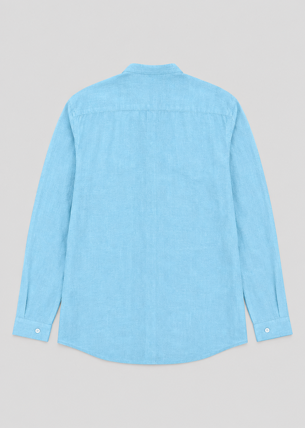 Men's Linen Long Sleeve Shirt | Men | Lightweight Breathable Collarless Button-Up | Casual Relaxed Fit | Steven & Levon