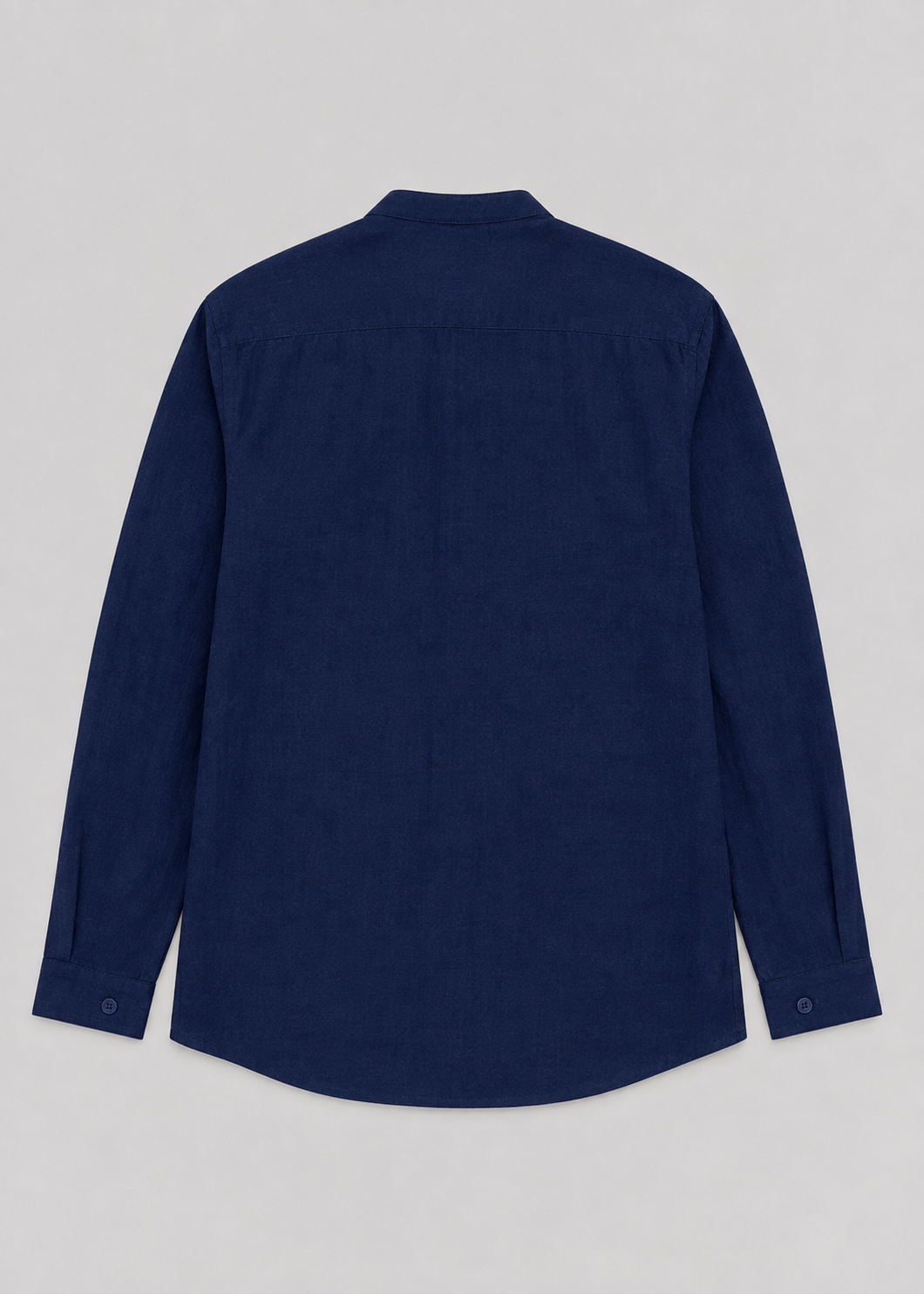 Men's Linen Long Sleeve Shirt | Men | Lightweight Breathable Collarless Button-Up | Casual Relaxed Fit | Steven & Levon