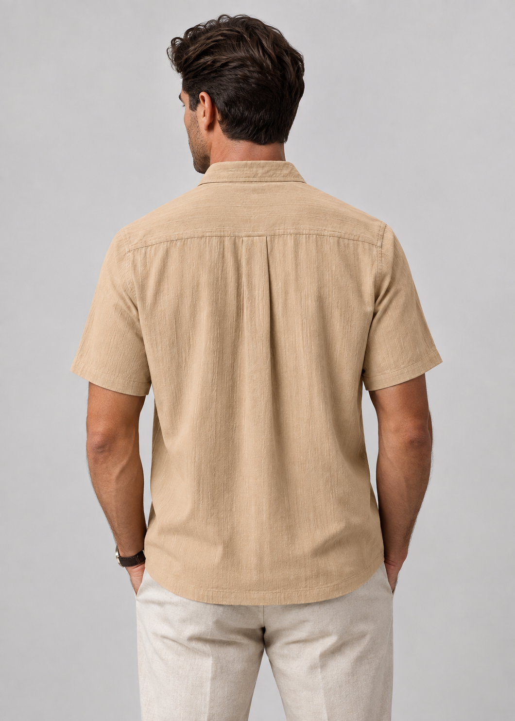 Men's Classic Henley Shirt | Men | Long Sleeve Button Neck Top | Casual Fit | Steven & Levon