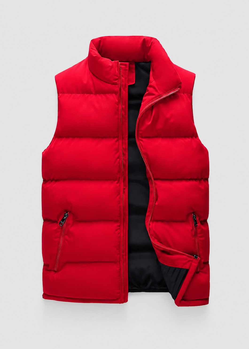 Men's Quilted Padded Bodywarmer | Gilet | Zip Closure | Insulated Vest | Steven & Levon
