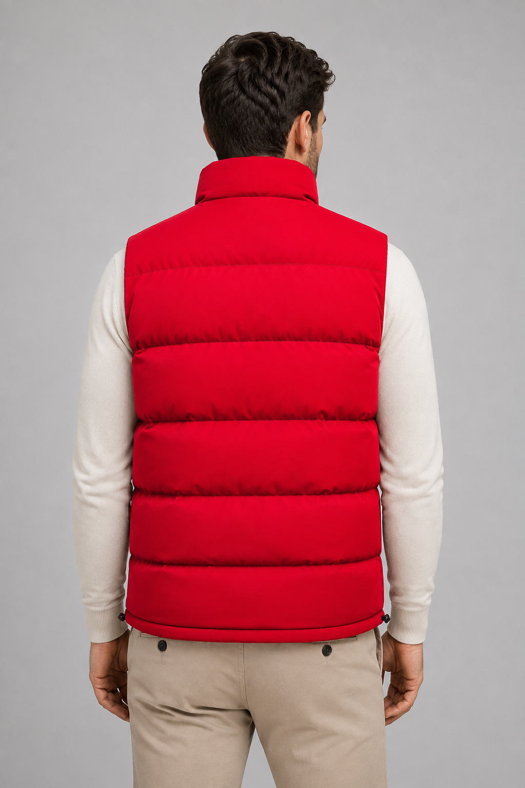 Men's Quilted Padded Bodywarmer | Gilet | Zip Closure | Insulated Vest | Steven & Levon