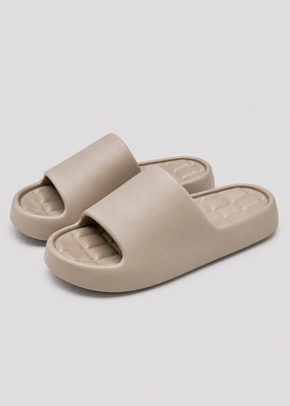 Cloud Cushion Slide Slippers | Unisex EVA Slides | Thick Platform Non-Slip Bathroom & Shower Sandals | Steven & Levon